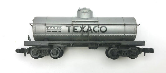 Arnold Rapido N scale TEXACO Single Dome Cylindrical Gas Tank Car TCX 270