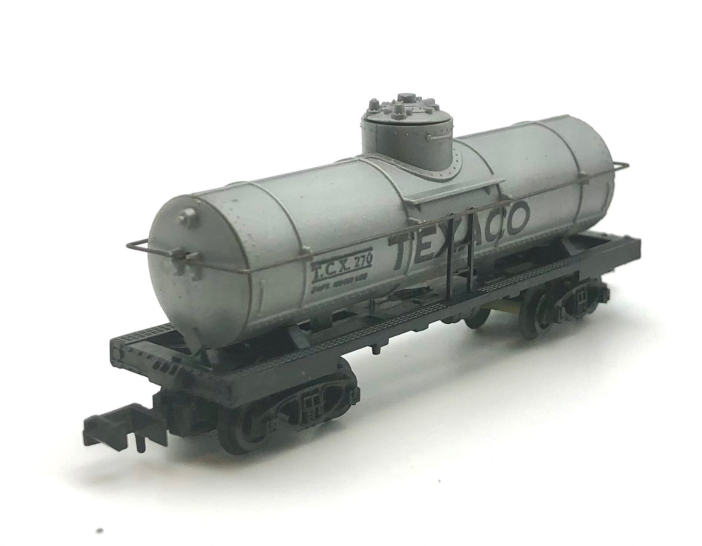 Arnold Rapido N scale TEXACO Single Dome Cylindrical Gas Tank Car TCX 270