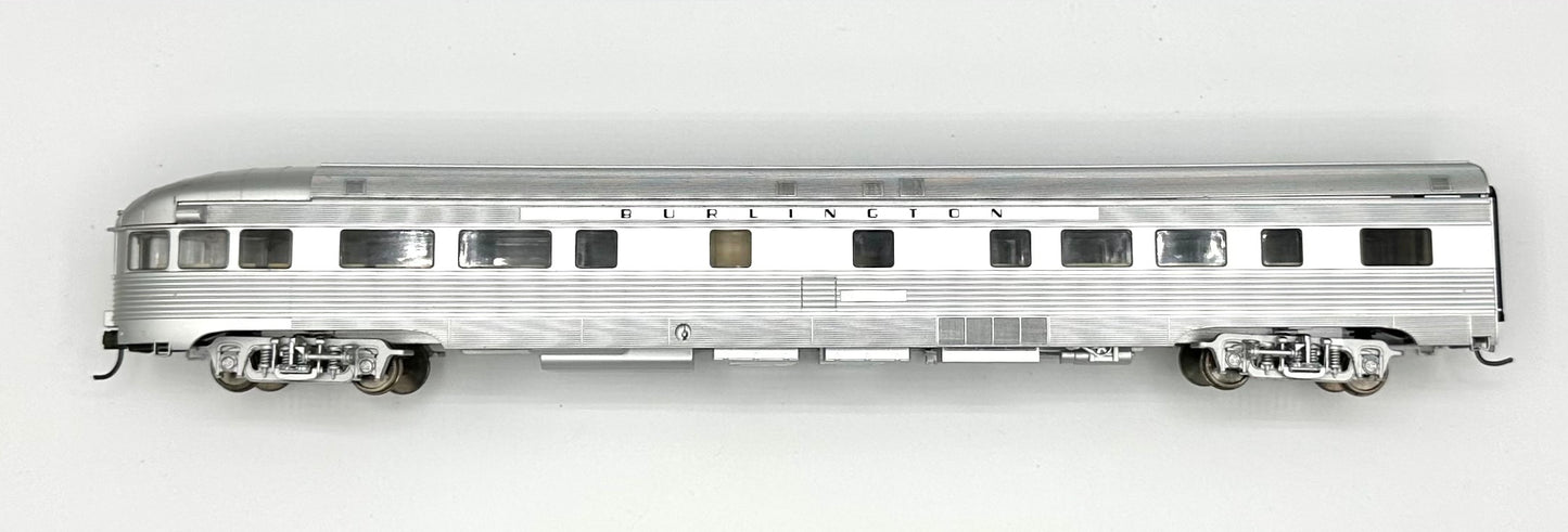 Walthers HO Scale Burlington Observation Lounge Coach