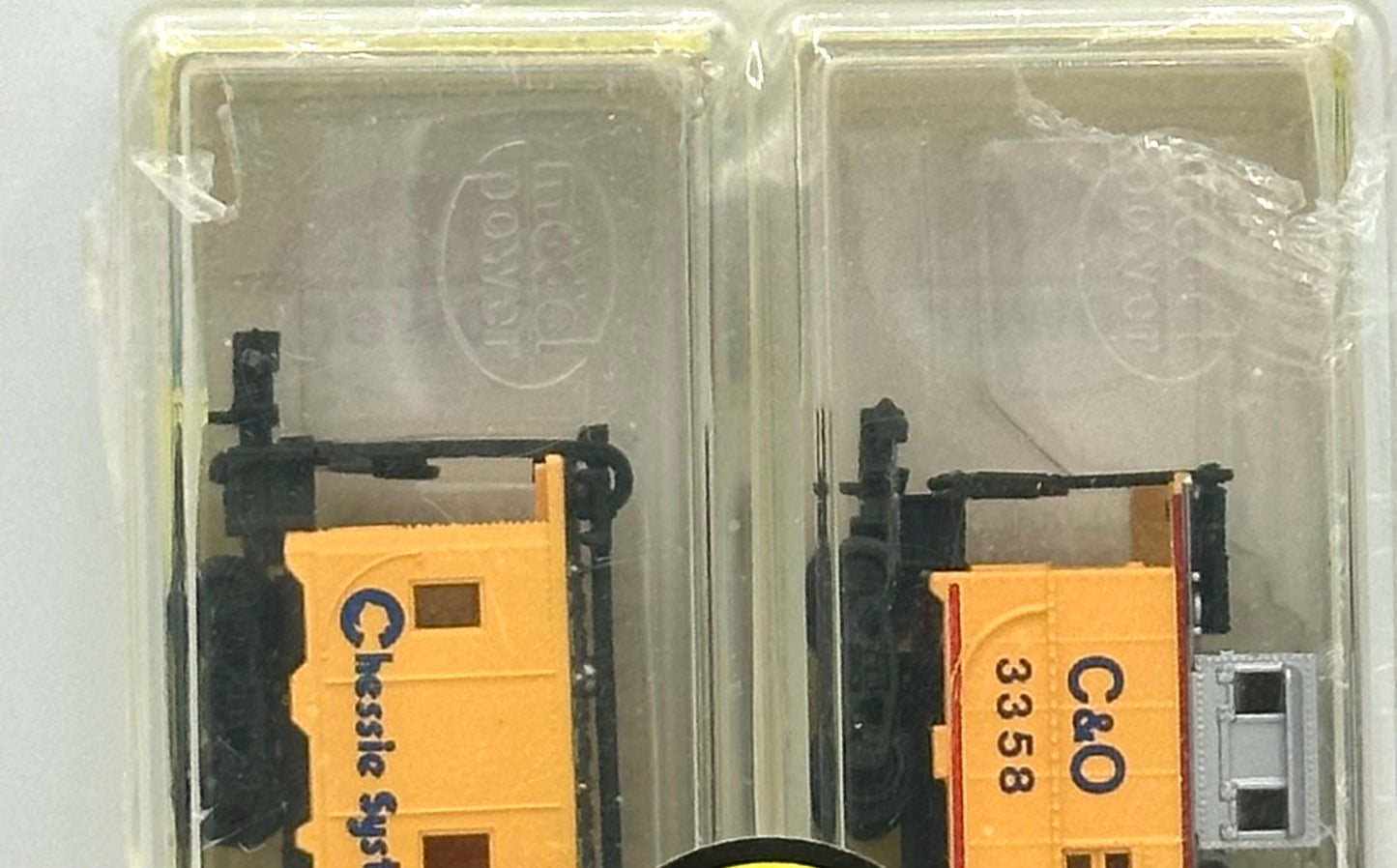 Model Power N Scale Chessie System Caboose Car Pack, Factory Sealed