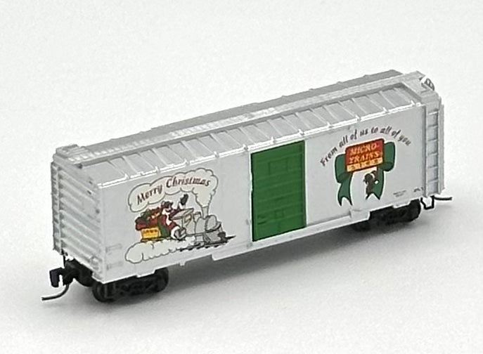 Micro Trains MTL Z Scale 14133 1996 MTL Holiday Car 40' Std. Box Car