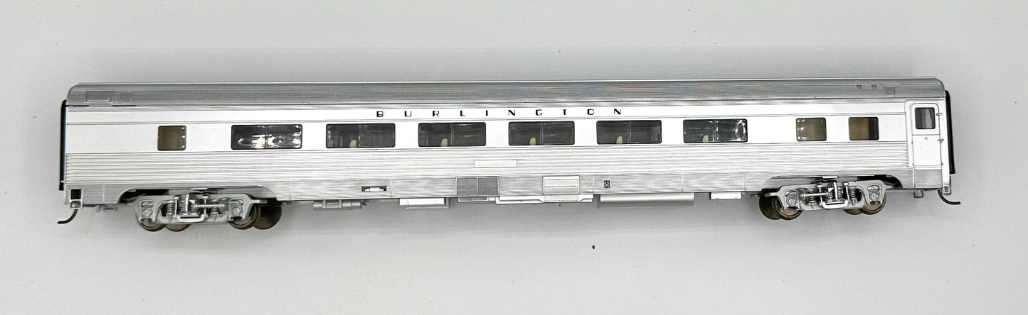 Walthers HO Scale Burlington Large Window Configuration Coach