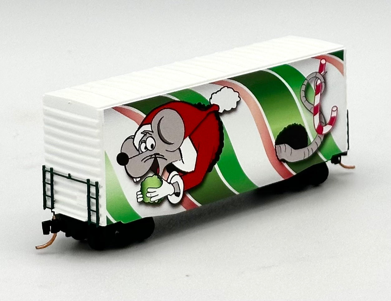Micro Trains MTL N Scale 101 00 730 Micro Mouse 2013 Christmas 40'HC Box Car