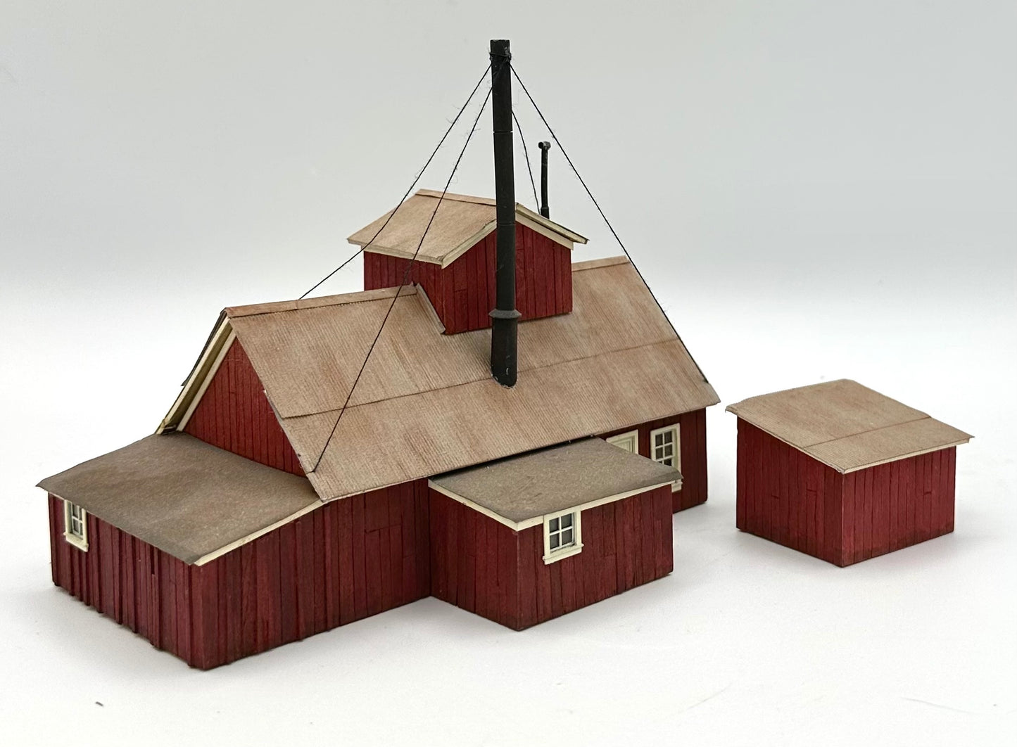 Blair Line N Scale Laser Cut Wood Custom painted "the Grand Central Gold Mining Co. Fully Assembled