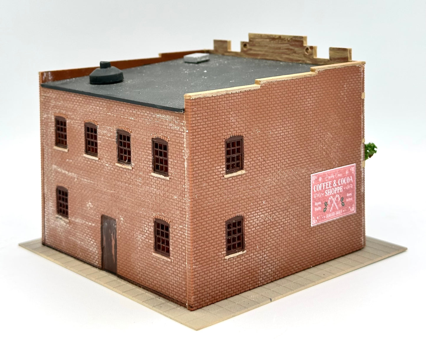 DPM HO Scale Custom Built/ Painted/Weathered "Christmas Store" New Diorama