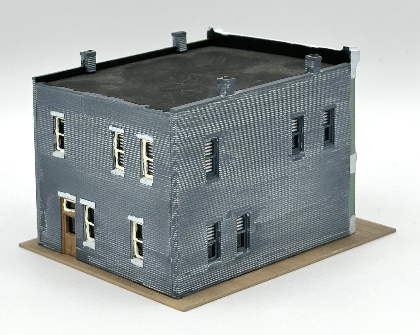 Woodland Scenics N Scale Custom Painted/Weathered "Dolly's" Boutique Lighted Shop Interior