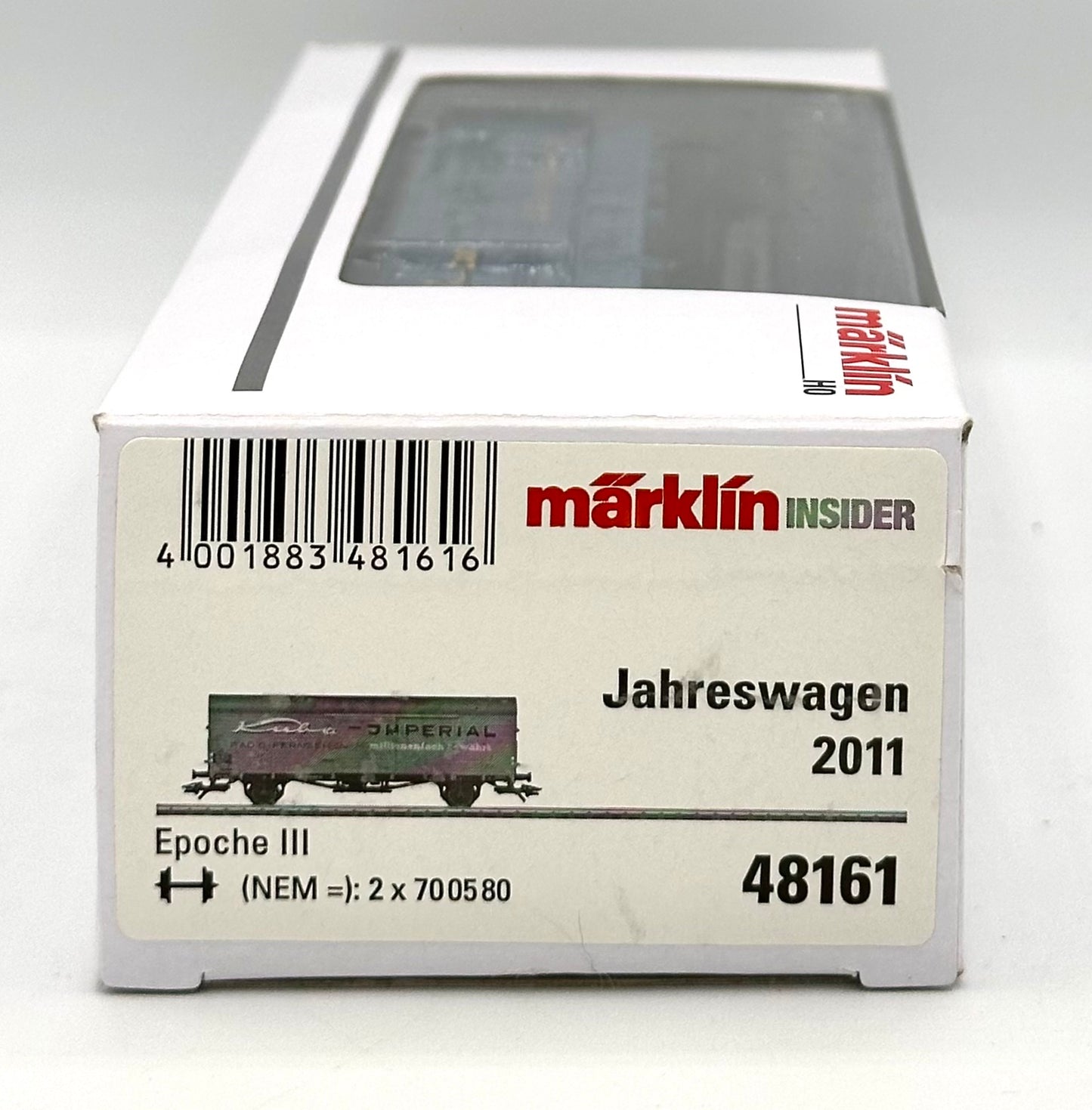 Marklin 48161 HO Scale Annual Marklin Insider Box Car 2011