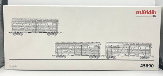Marklin 45690 HO Scale Union Pacific&nbsp; 3 Stock Car Set