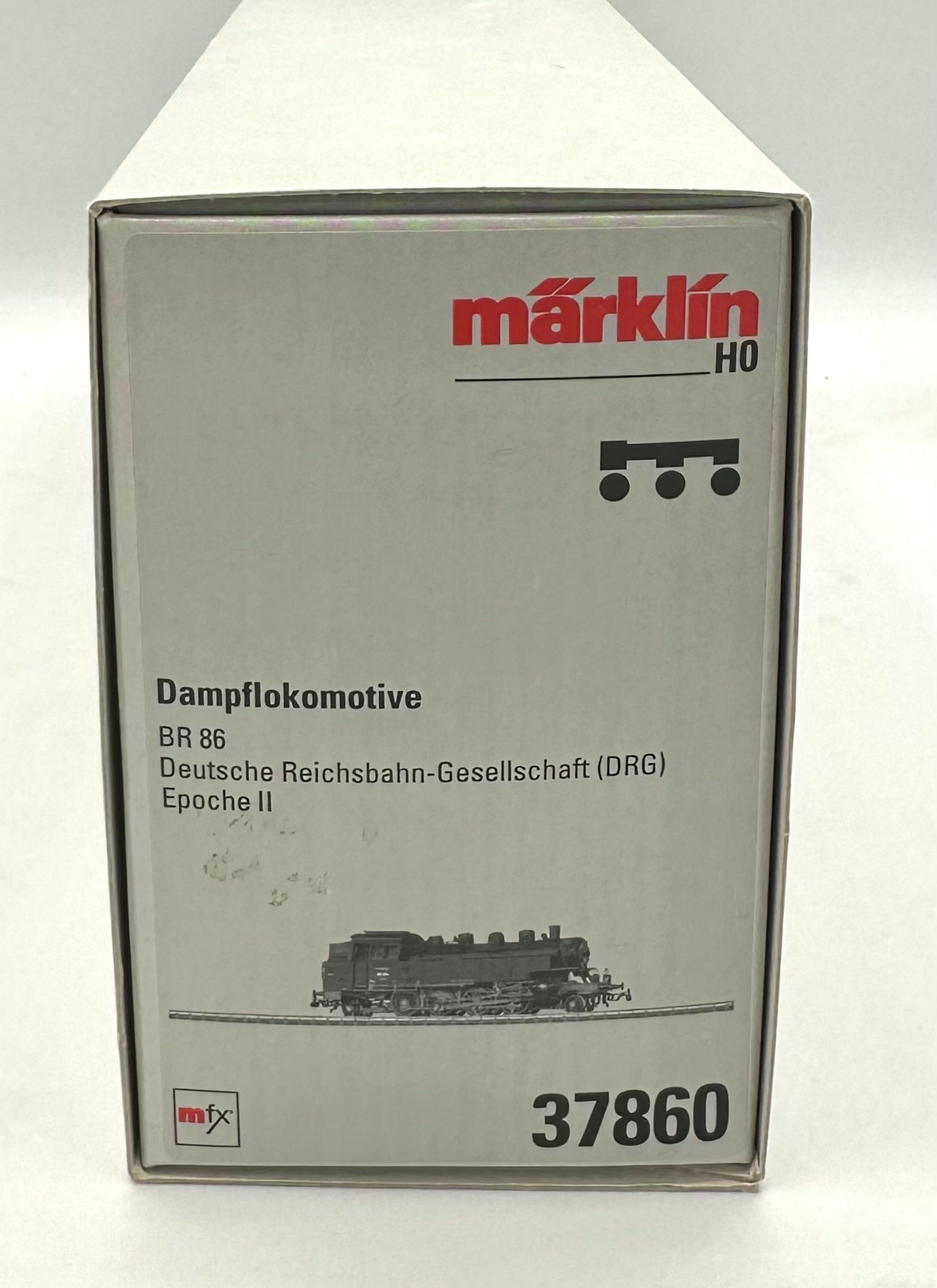 Marklin Mfx/Sound HO 37860 Rare Steam Dampflok Locomotive. 86 004