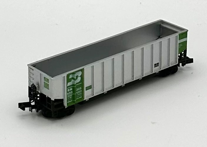 Deluxe Innovations N Scale Burlington Northern 14 Panel CoalPorter w/o Load   BN533325