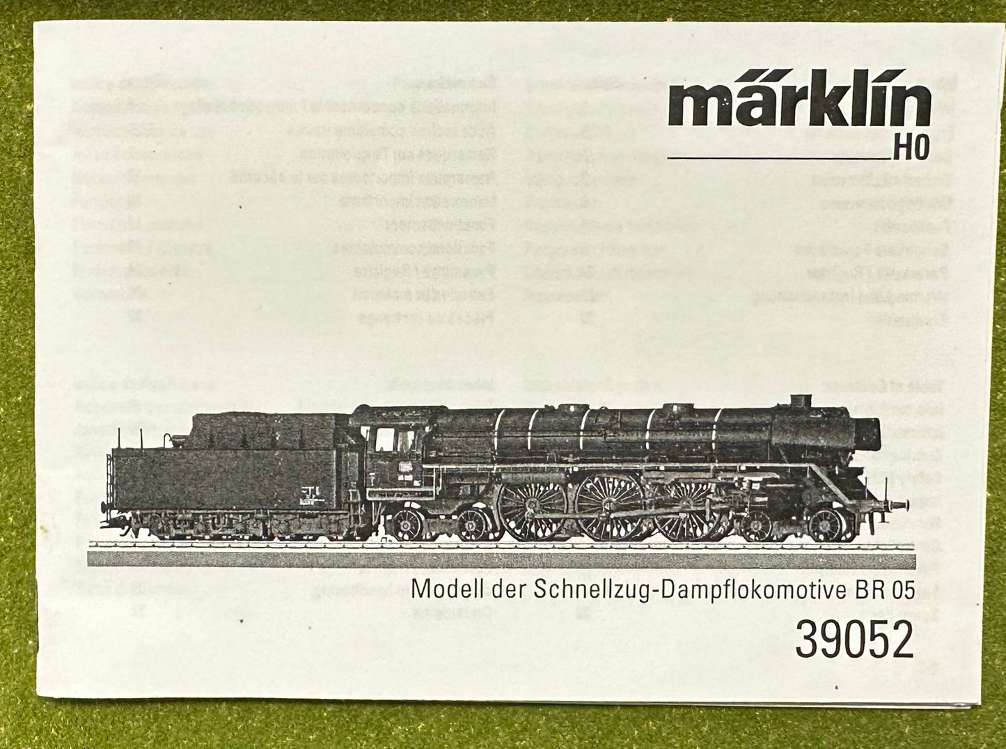 Marklin Mfx/Sound HO 39052 Rare Steam Locomotive Made Exclusively for Insider members of 20years+