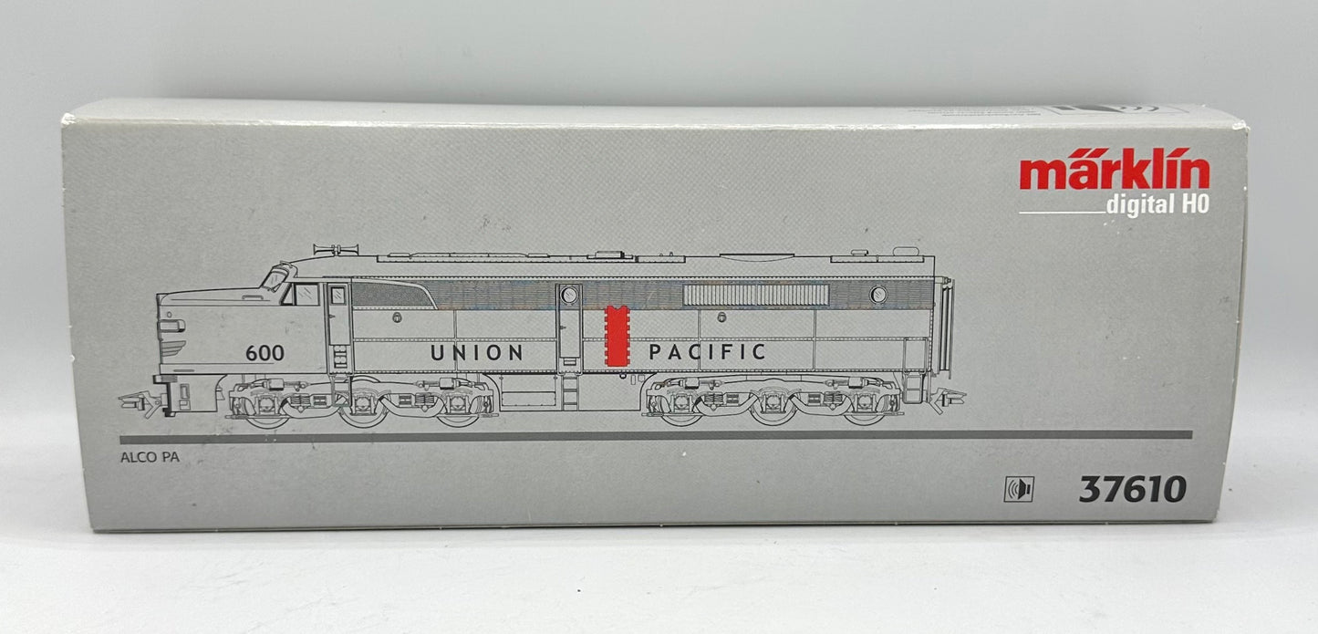 Marklin Mfx/Sound HO 37610 Union Pacific Diesel Locomotive Alco PA.3-rail AC