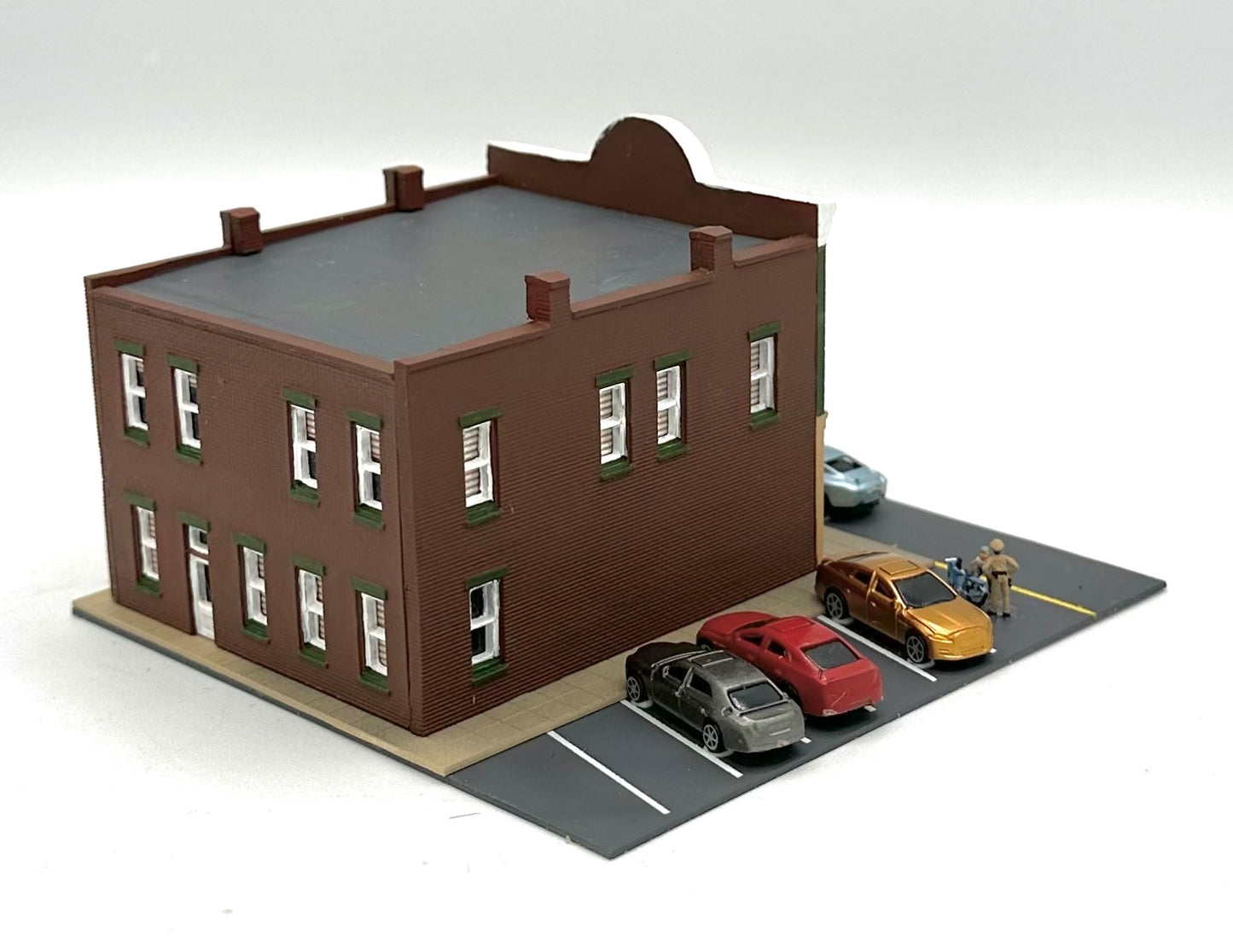 Woodland Scenics N Scale Custom Painted, "Joe's Bar & Grill "