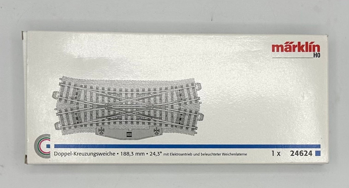 Marklin 24624 HO 3-Rail C-Track Double Slip Switch Electric Mechanism