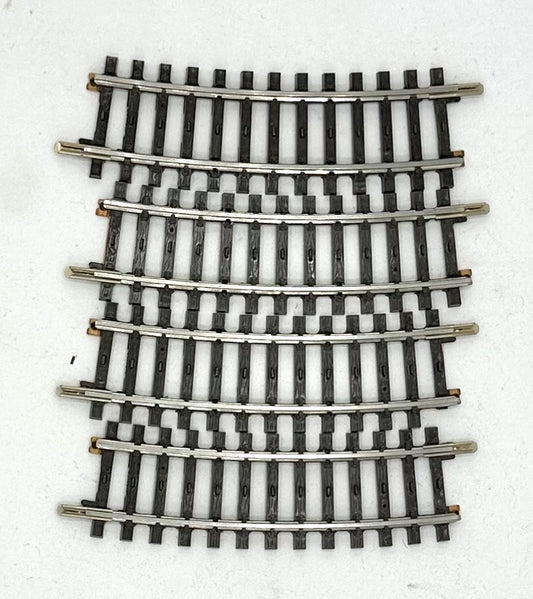 Marklin 2223 HO K-Track 3-Rail Curve Track 14 3/16" 360mm 15 Degrees 4 pc Pack