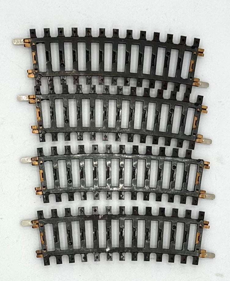 Marklin 2223 HO K-Track 3-Rail Curve Track 14 3/16" 360mm 15 Degrees 4 pc Pack