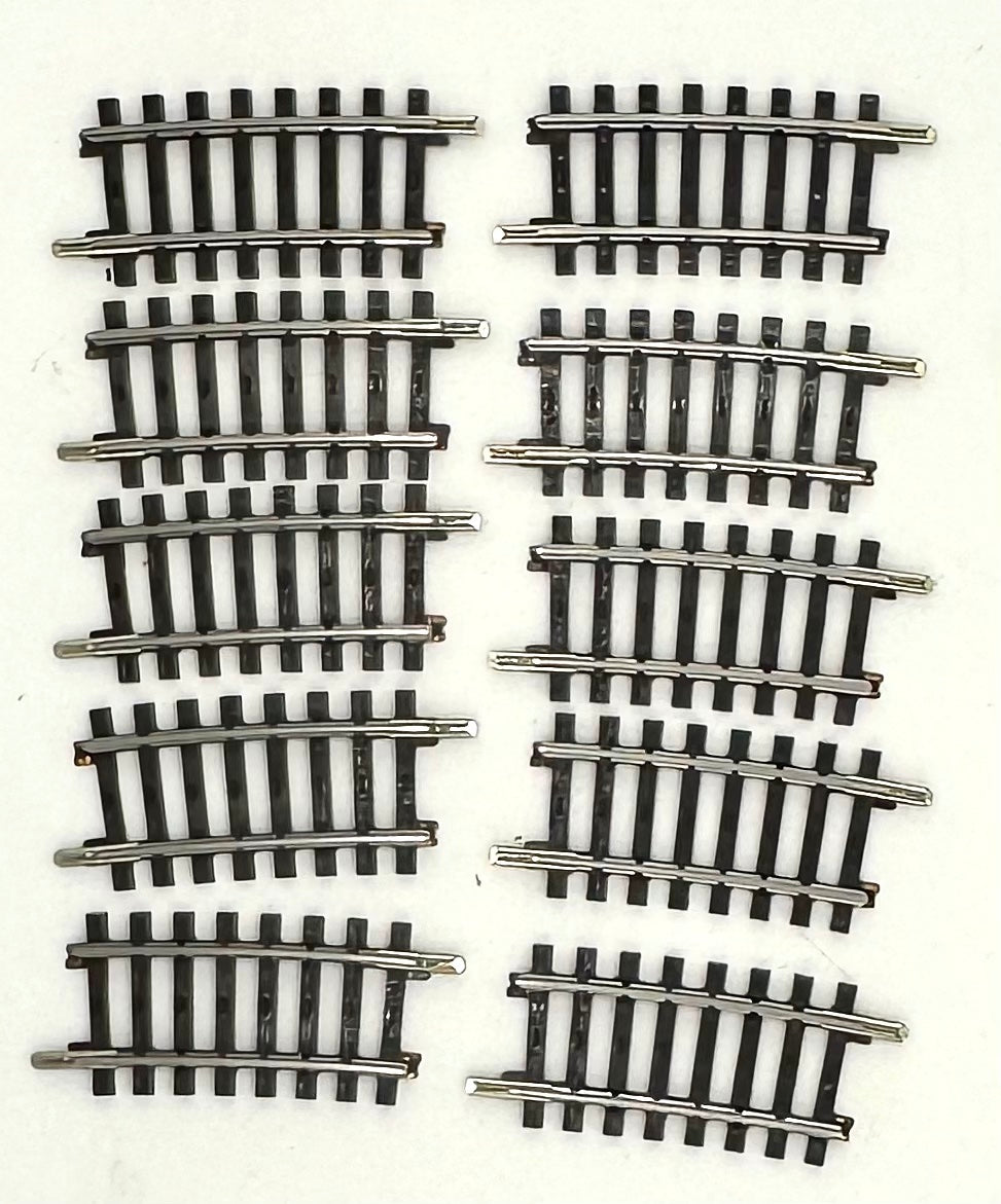 Marklin 2234 HO K-Track 3-Rail Curved Track 16 3/4"424.6mm 7 Degree 10pc pack