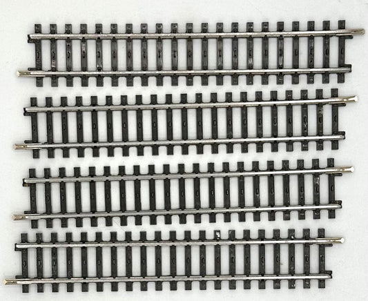 Marklin 2207 HO K-Track 3- Rail Straight Track 6 1/8" 156mm 4 pc Pack