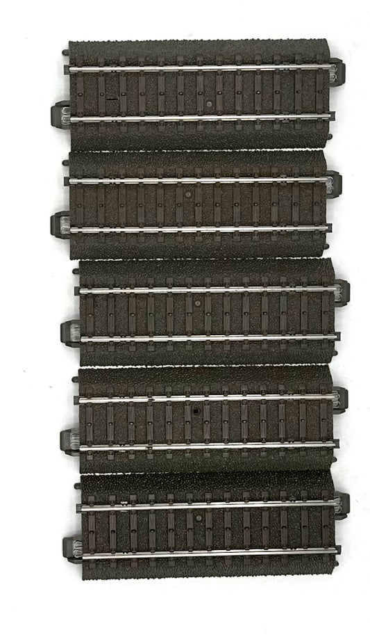 Marklin 24094 HO C-Track 3- Rail 3 11/16" 94.2mm Straight Track 5pc Pack