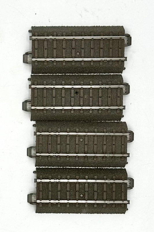Marklin 24077 HO C-Track 3- Rail 3 1/16" 77.5mm Straight Track 4pc Pack