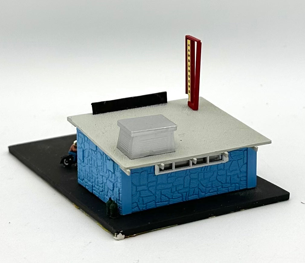 Bachmann N Scale Custom Painted "Hamburger Cafe"