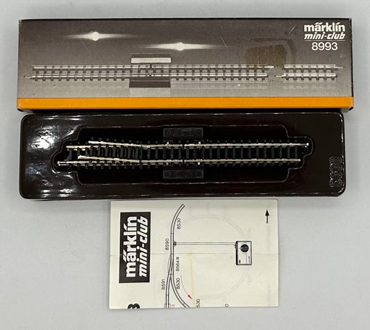 Marklin Z Scale 8993 3x110mm 1x25mm Straight Track Reverse Loop Kit (not for DCC)