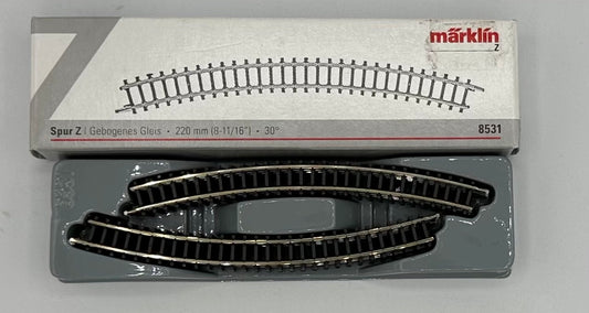Marklin Z Scale 8531 10x220 mm* 30' Curve Track