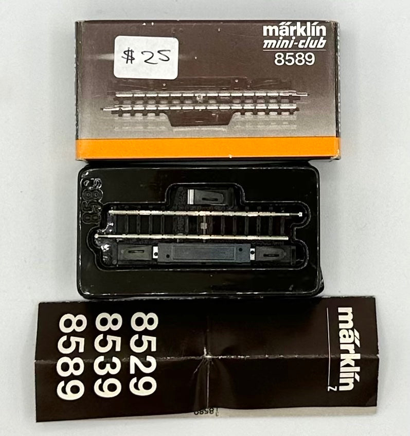 Marklin Z Scale 8589 1x55mm Straight Circuit Track