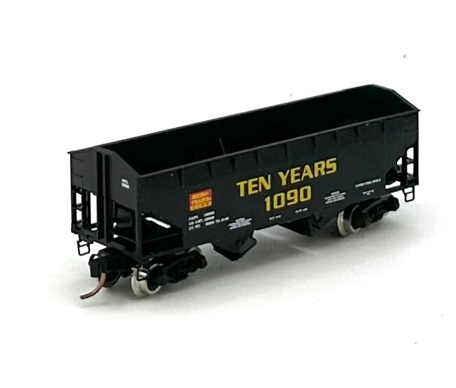 N ScaleMTL Ten Years 1090 Open Hopper Conversion Car,Rapido to MTL Knuckle Coupler