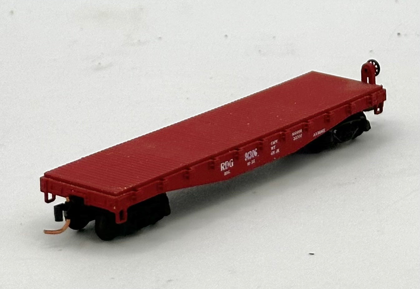 N Scale Flat Bed Conversion Car , Rapido to MTL Knuckle Coupler
