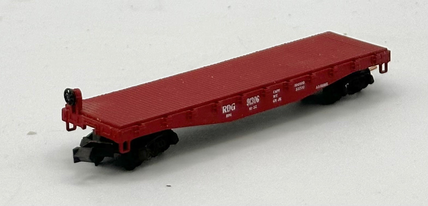 N Scale Flat Bed Conversion Car , Rapido to MTL Knuckle Coupler