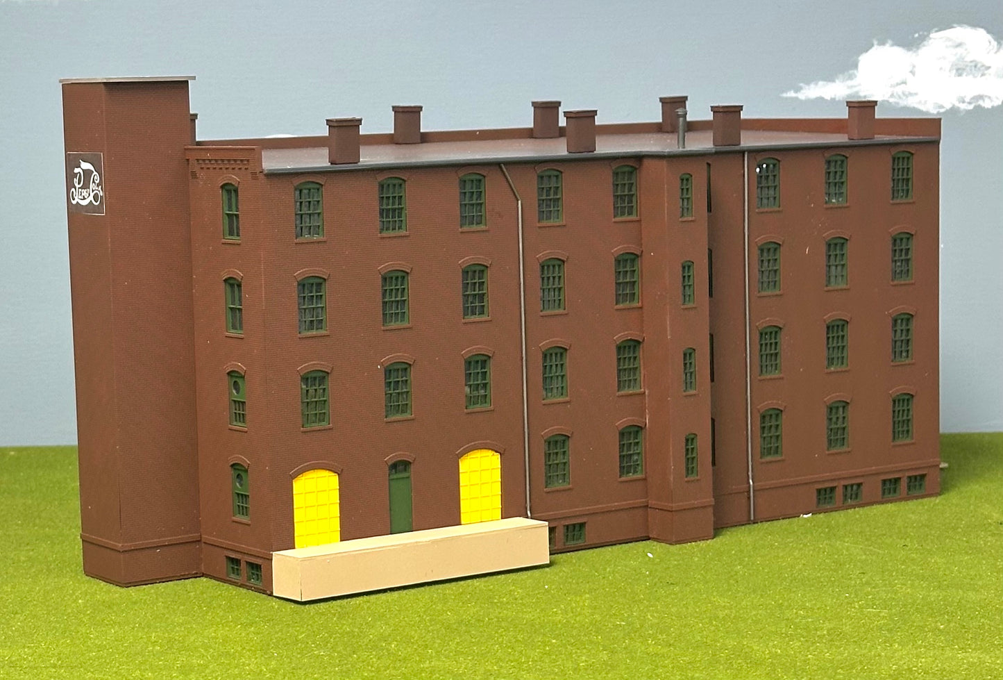 Atlas  #0721 HO Scale Custom Painted " Pepsi=Cola Company" Building Fullyassembled
