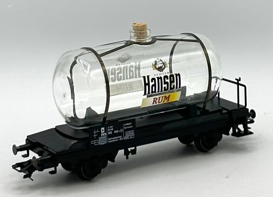 Marklin 94138 Very Rare Limited Edition HO Scale Wine Glass Tank Car " Hansen Rum"