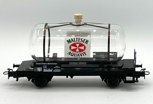 Marklin 44524 Very Rare Limited Edition HO Scale Wine Glass Tank Car "Malteser Aquavit"