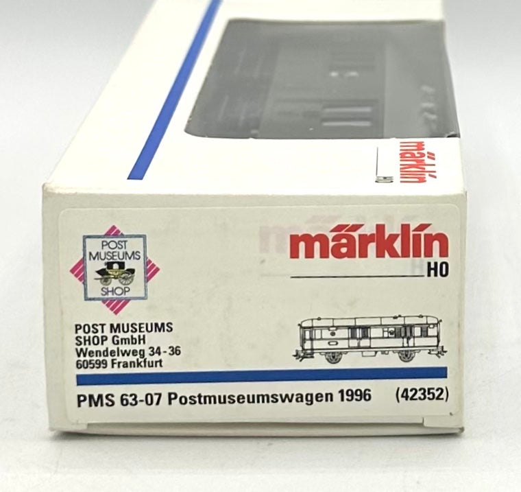Marklin 42352 HO Scale Post Museum 1996 Car