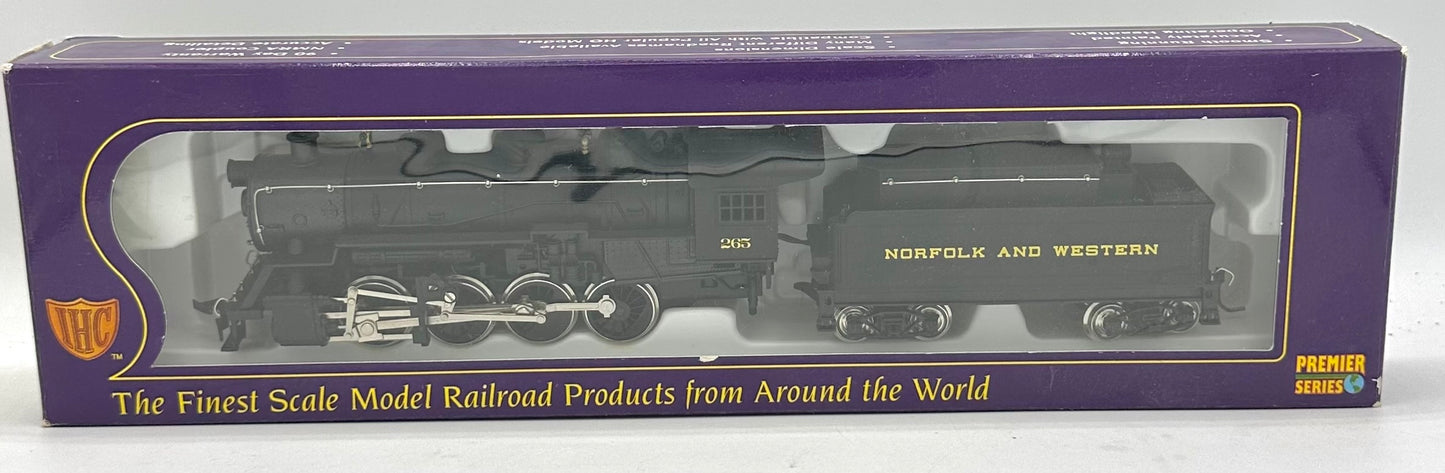 IHC Premier Series HO Scale 0-8-0 Shifter Norfolk Western DC Steam Locomotive