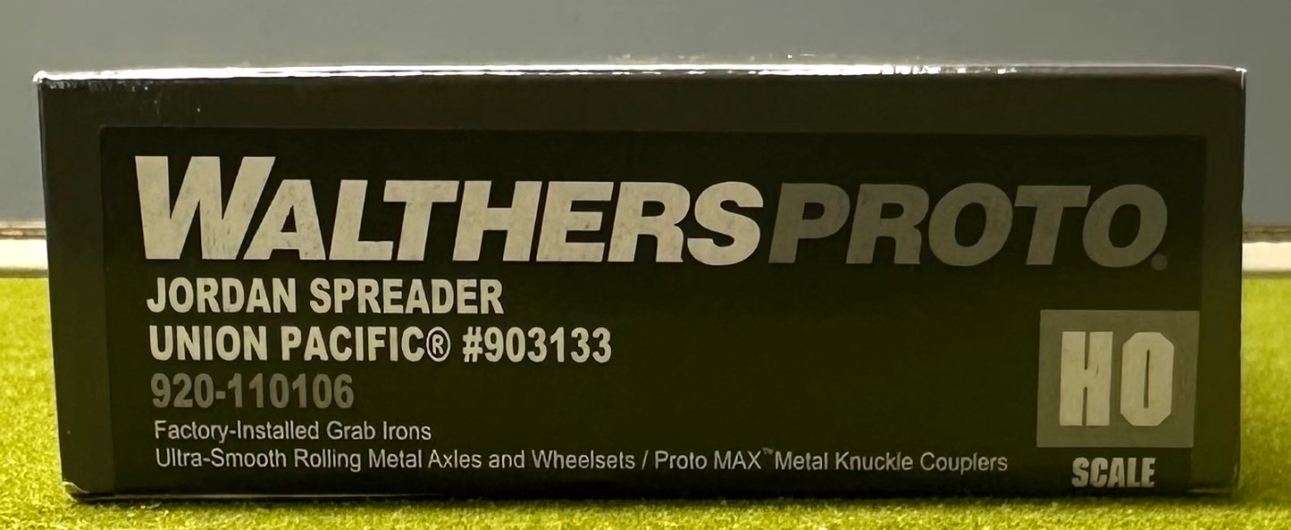 Walthers Proto HO Scale Union Pacific #903133 Jordan Spreader Snow Plow