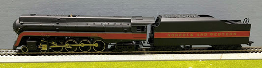 Bachmann Plus 11315 HO Scale Class J N&W 4-8-4 w/Smoke DC Steam Locomotive