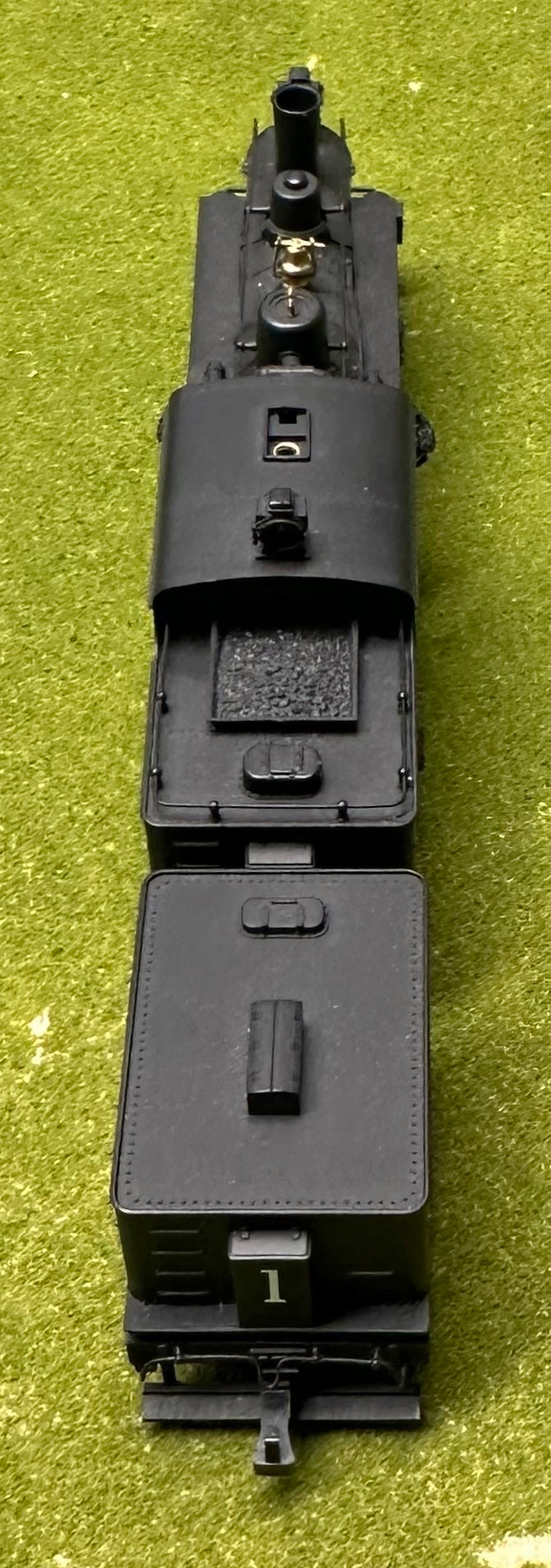 RivaRossi 1569 HO Scale Heisler 3 Truck Model, The Ohio Match Company DC Steam Locomotive