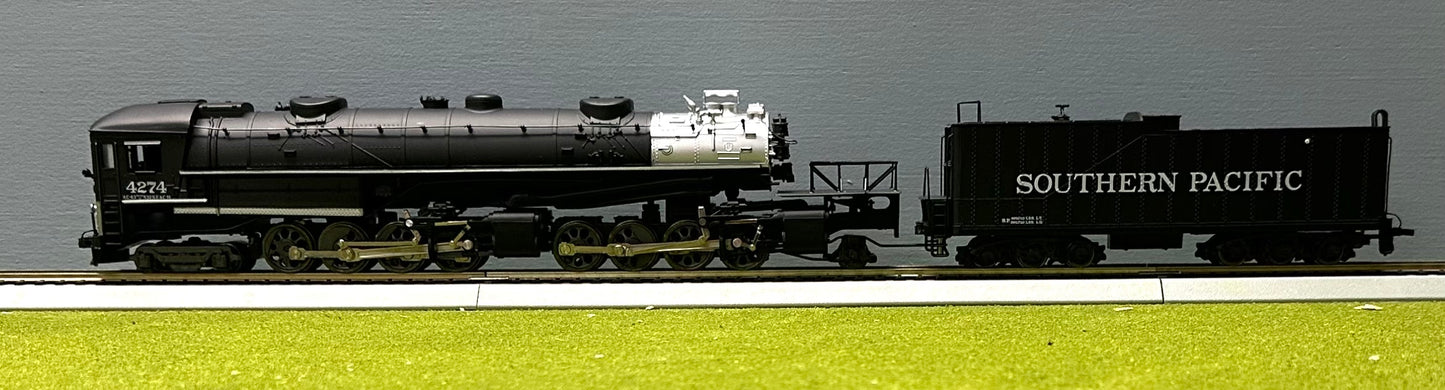 V. Rare RivaRossi 5424 HO Scale Southern Pacific Cab Forward Facing 2-8-8-2 DC Steam Locomotive