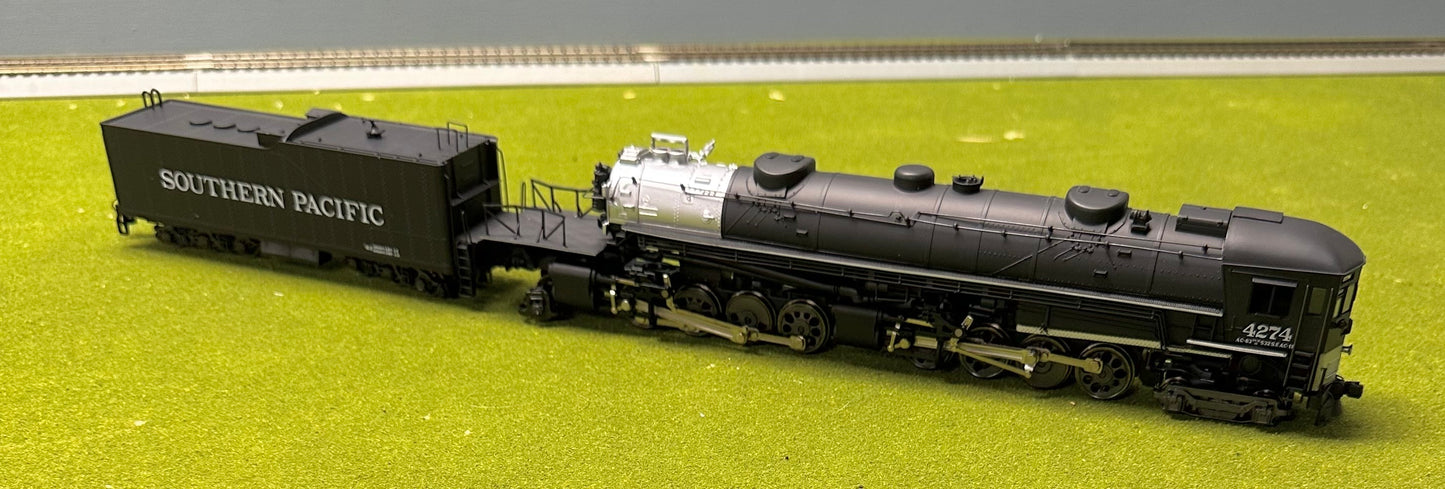 V. Rare RivaRossi 5424 HO Scale Southern Pacific Cab Forward Facing 2-8-8-2 DC Steam Locomotive