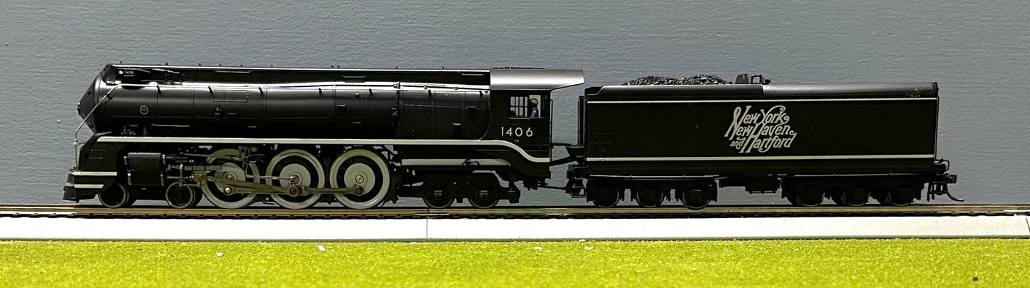 Broadway Hybrid 1282  Brass HO Scale New Haven I-5 4-6-4 DC/DCC Sound Steam Locomotive