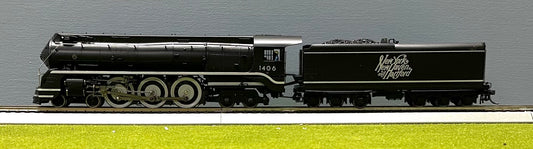 Broadway Hybrid 1282  Brass HO Scale New Haven I-5 4-6-4 DC/DCC Sound Steam Locomotive