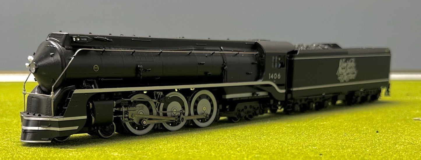 Broadway Hybrid 1282  Brass HO Scale New Haven I-5 4-6-4 DC/DCC Sound Steam Locomotive