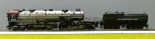 Broadway Paragon2 2190 HO Scale 4-8-8-2 Southern Pacific Cab Forward AC5 DC/DCC , Grey Boiler, Steam Locomotive