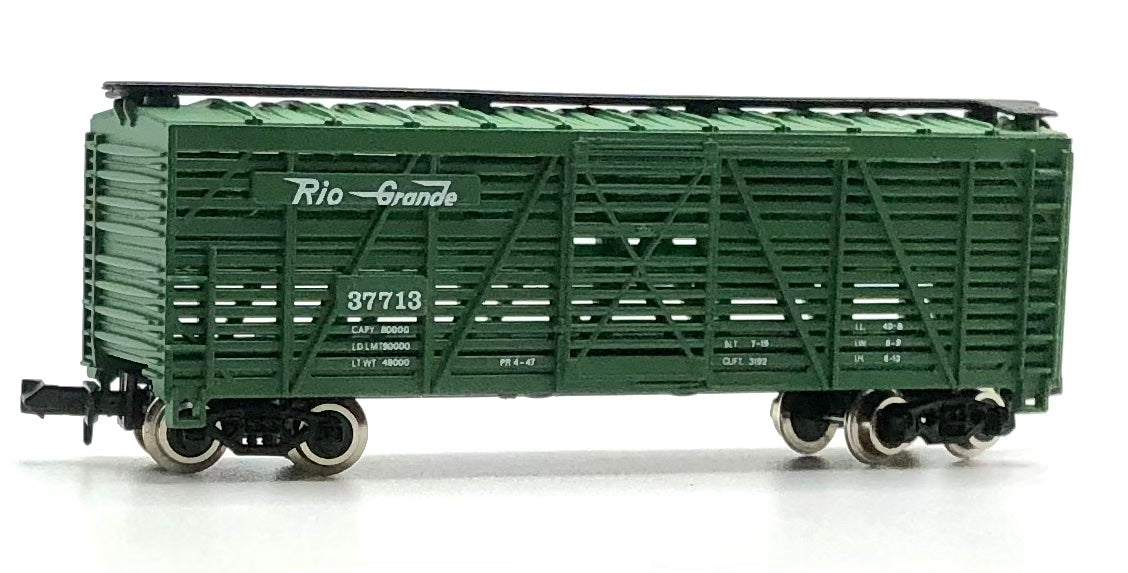 Model Power N scale 3552 Rio Grande Stock Car 37713