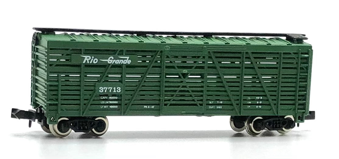 Model Power N scale 3552 Rio Grande Stock Car 37713