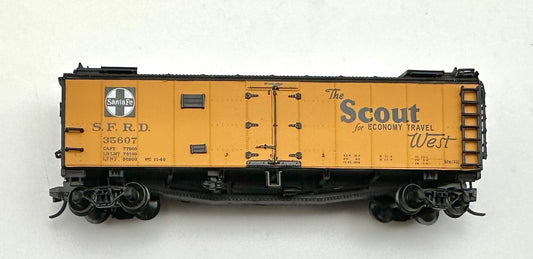 InterMountain N Scale 66118-01 Panel Side Refrigerator Car "The Scout" 35607