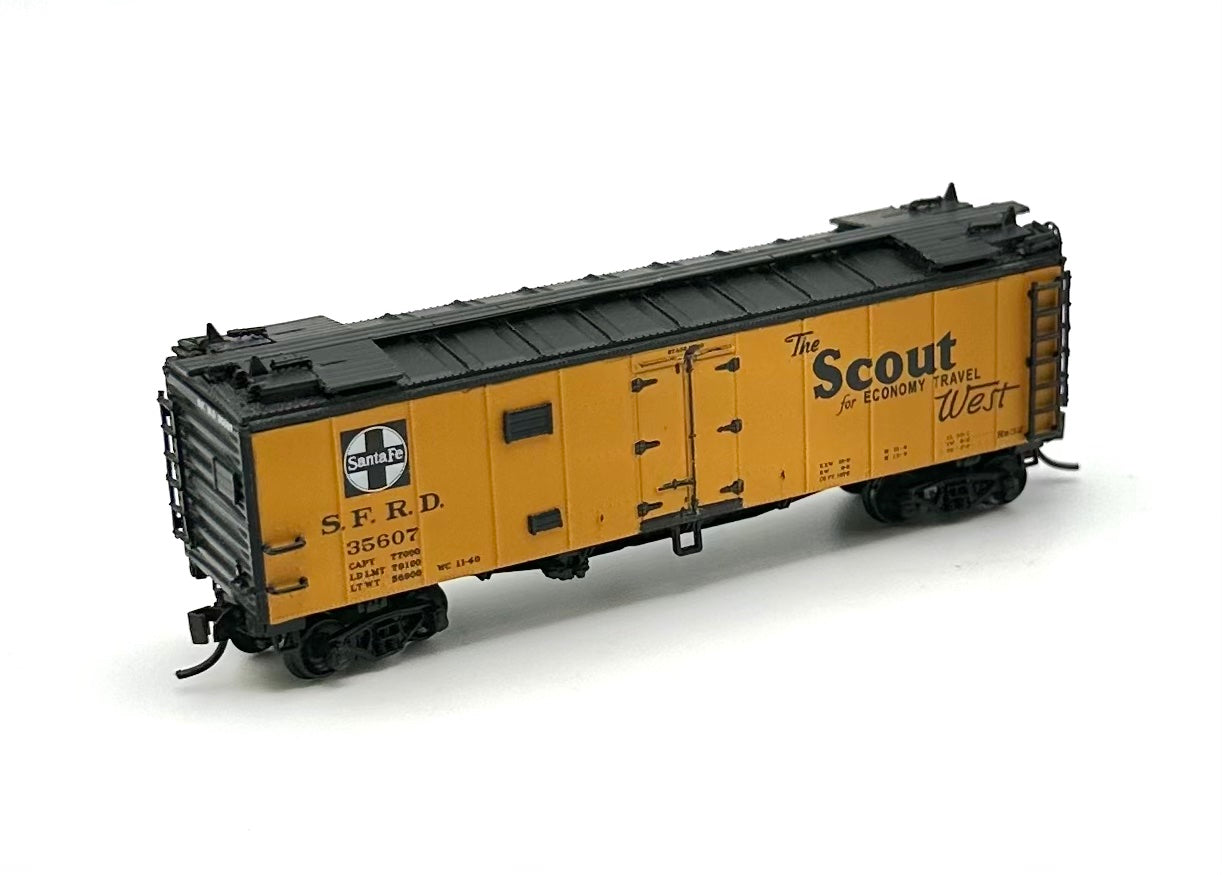 InterMountain N Scale 66118-01 Panel Side Refrigerator Car "The Scout" 35607