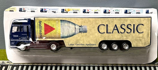 Apollinaris Classic Mineral Water (190mm-7.5") Man Container Semi Truck/Trailer